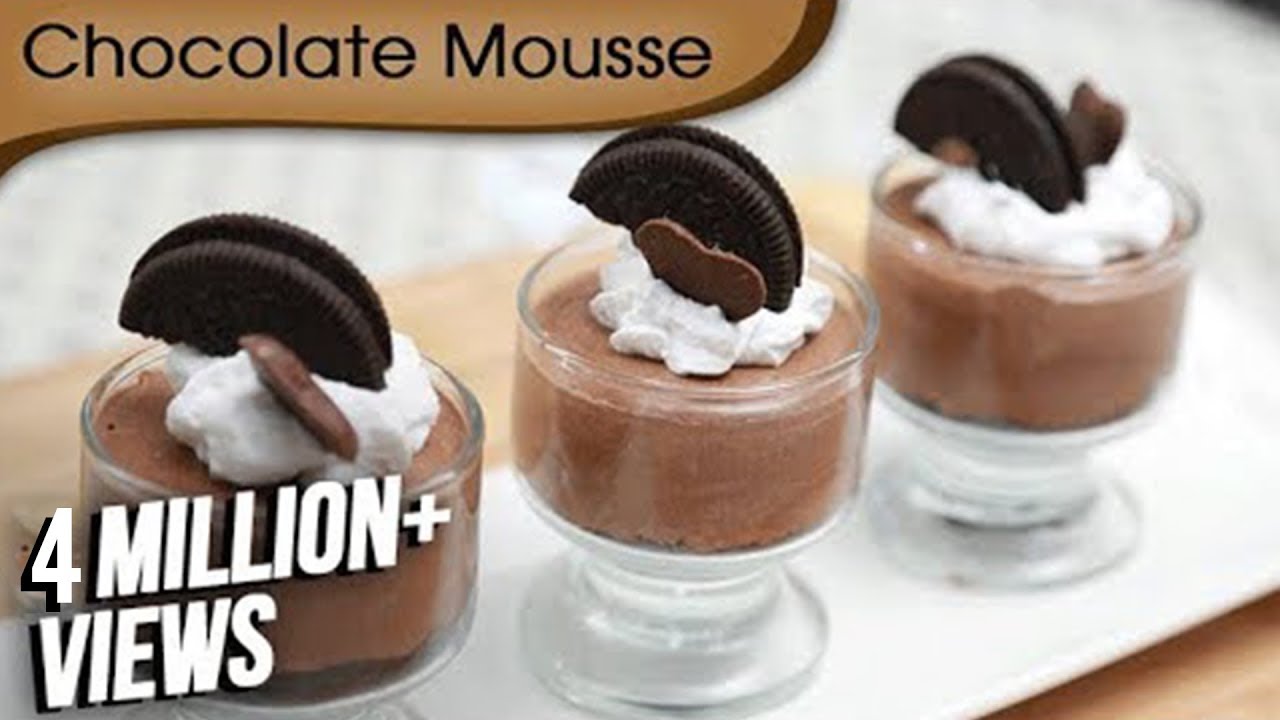 Chocolate Mousse Recipe - Easy To Make Chocolate Recipe - Homemade Desserts - Ruchi Bharani | Rajshri Food