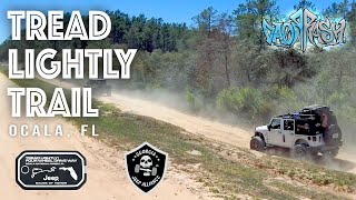 Jeep Badge Of Honor  Tread Lightly Trail  Overlanding and Exploring Ocala National Forest Florida