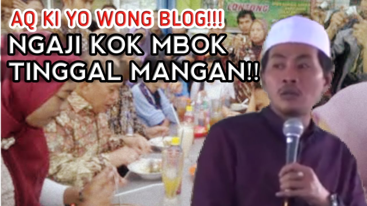 Pak Yai Anwar Zahid Kecewe Men STOP Sebentar Ngajinya Gara2 Jama,ah Makan Dan Buwoh