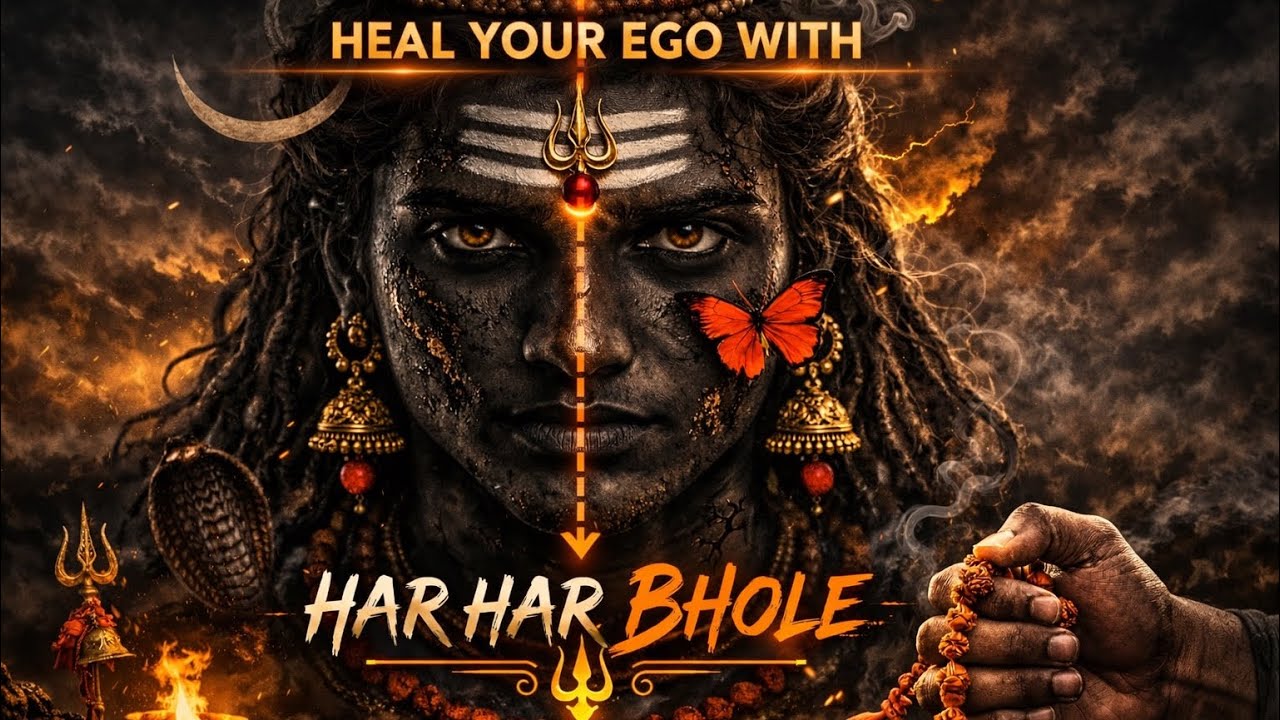 Ego & Negativity Start Disappearing | Play This for 4 Minutes… Har Har Bhole Mantra 🔱