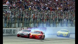 2003 Carolina Dodge Dealers 400 - Final 8 Laps- Call by MRN