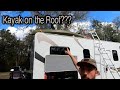 How to Mount a Kayak to the Roof of your RV