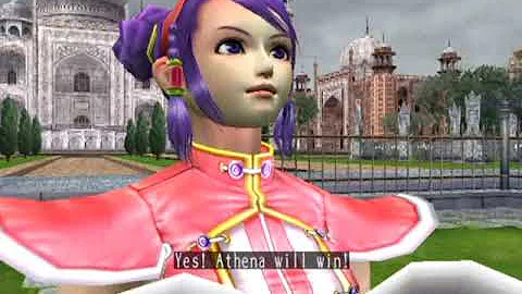 The King of Fighters 2006 (PlayStation 2) Story as Athena