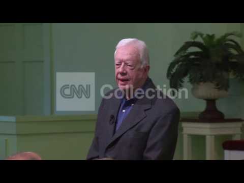 JIMMY CARTER ON ISRAEL-GAZA:PEACE TO NEIGHBORS