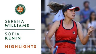 Serena Williams vs Sofia Kenin - Round 3 Highlights | Roland-Garros 2019