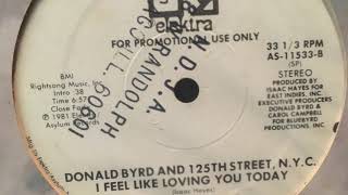 Video thumbnail of "Donald Byrd - I Feel Like Loving You Today"