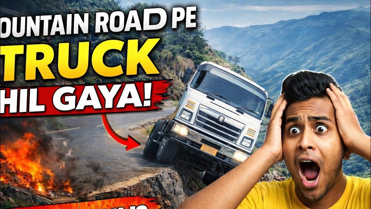 Truck Simulator Heavy Cargo Mission||Thumbnail me shock face 😱 + Truck + Red/Yellow Text use karo.