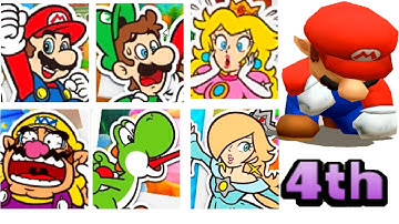 #Shorts Mario Party The Top 100 All Characters 4th Animation