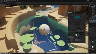 Water Shader WIP - Dragon Rises Artstation Challenge