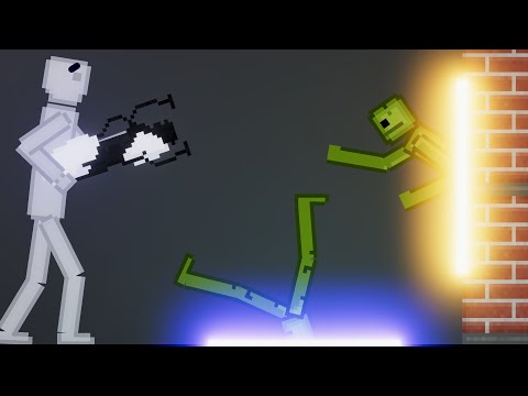 Experiments With Portal Gun In People Playground