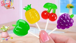 Mini Fruit Rainbow Jelly Beautiful Miniature Rainbow Fruit Jelly Cake Decorating Ideas Sweet Baking