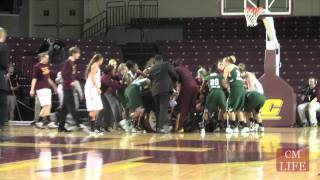 Fists fly at CMU v. Ohio basketball game screenshot 5