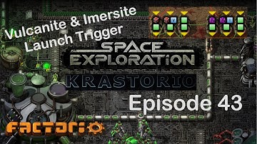 Transporting Imersite Logic! | Factorio Space Exploration & Krastorio Playthrough | Episode 43