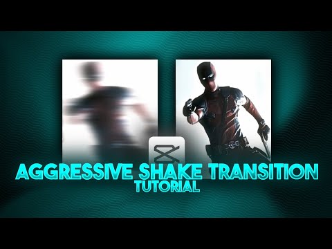 Aggressive shake transition tutorial in capcut!!!