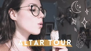 Altar Tour for Small Spaces & Beginners | WITCHY GIVEAWAY
