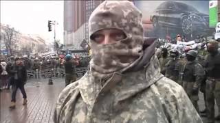 08 02 2014 Вальс дубинок или как киевляне хотели баррикады разобрать