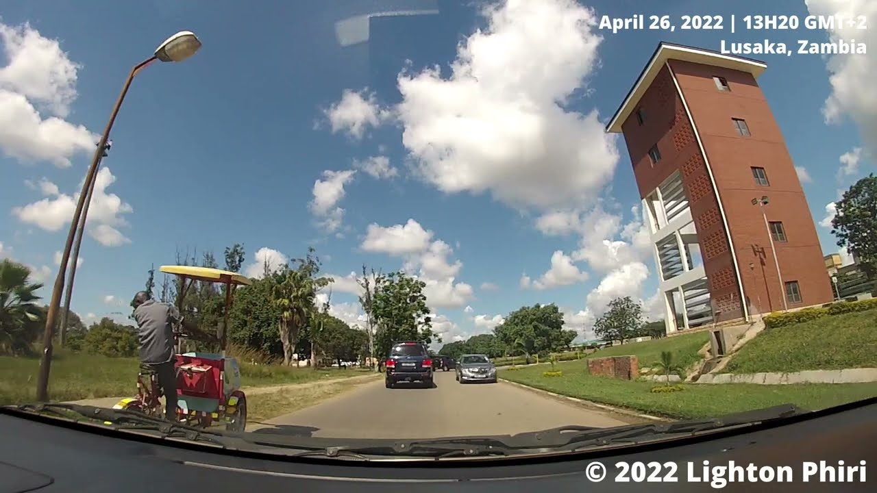 [Roads] Lusaka, Zambia | University of Zambia → Kamloops Road  → Great East Road | April 2022