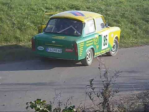 fast alle trabant zur 5.admv rallye zwickauer land 2009 in wp4 filmwÃ¼nsche der teams: transportertreiber@t-online.de alle filme bei : www.karbowiak.de