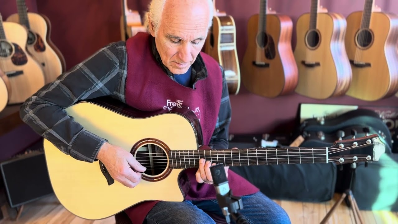 Furch Limited Edition 2024 Dread Cutaway Dc-LR Alpine /Highly Figured  IRW w/Bevel Duo & Soundport