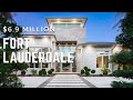 Tour This Spectacular Waterfront Fort Lauderdale Modern Mansion $6.9M