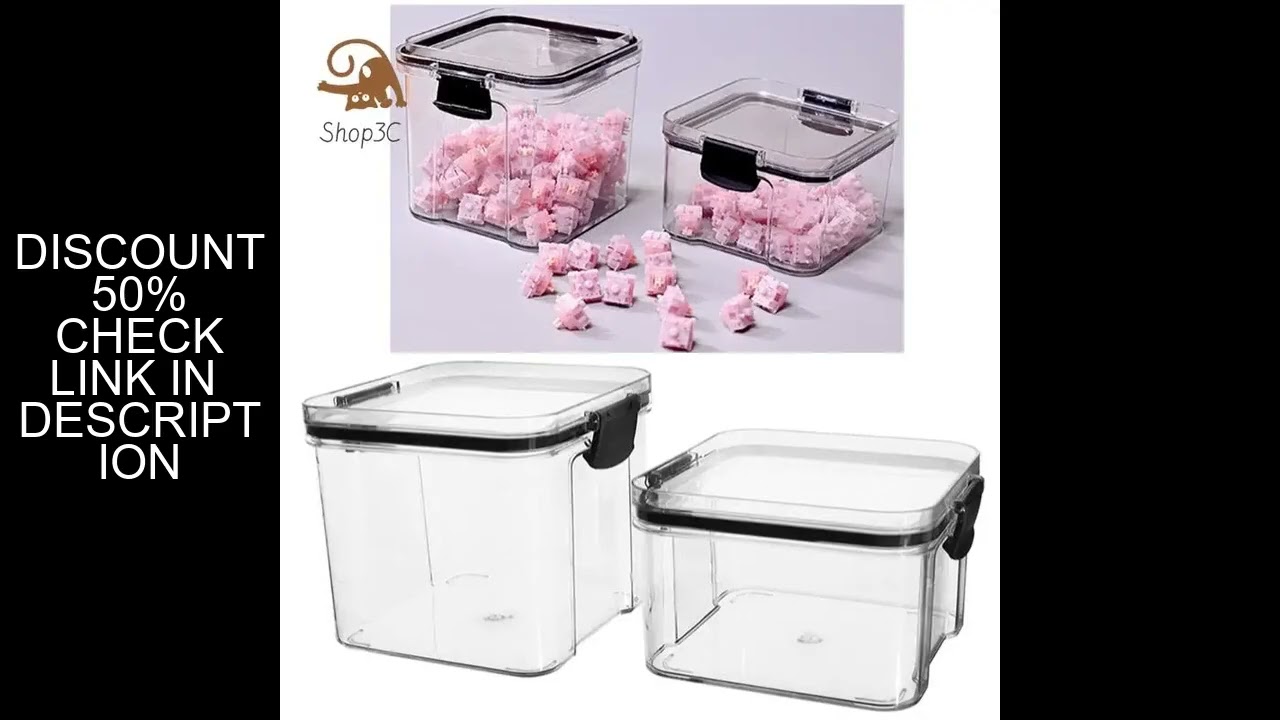 Keyboard Switches Container Storage Box PC Polycarbonate Switches Box For Mechanical Keyboard 460/70