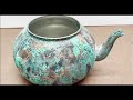 HOW I RESTORE MY OLD DIRTY TEA POT INTO NEW