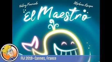 El Maestro — game overview at FIJ 2019 in Cannes