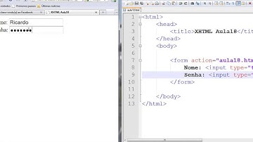 Universidade XTI - XHTML - 23 - Formulário Controles - Parte1