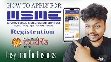 UDYAM MSME Registration in Telugu | Step by Step Process 2025 | Apply Online for MSME Certificate