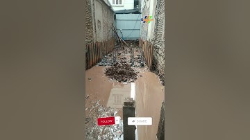 Một trong những  Giải pháp thi công móng cho nhà xây chen an toàn