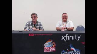 Charlie Schlatter panel at Albuquerque Comic Con 1/15/2023