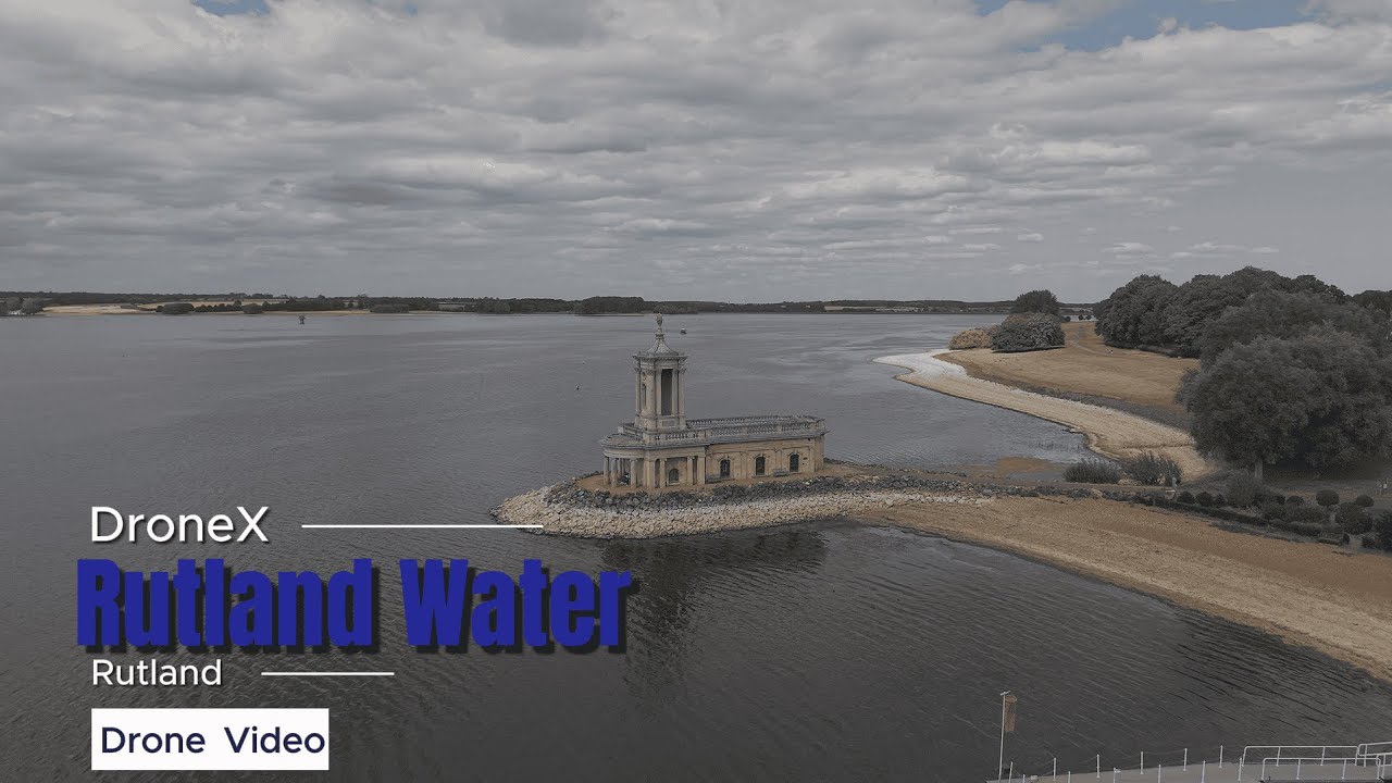Explore Rutland Water from above in stunning 4K drone footage