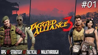 Jagged Alliance 3 is FINALLY Here! 🎯 Return to the Classic RPG | Walkthrough / Episode 1