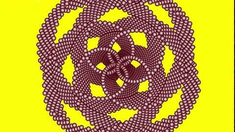 CANVAS DEMO YOUTUBE 3D SILVERY STEEL FRACTAL BY SOLETODOPES