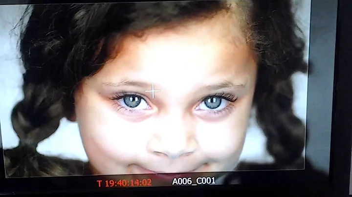 Clip of Victoria Carey's First Commercial Shoot