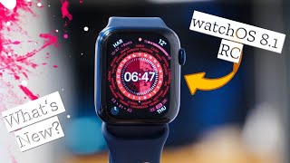 watchOS 8.1 RC Update is Out! - What's New?