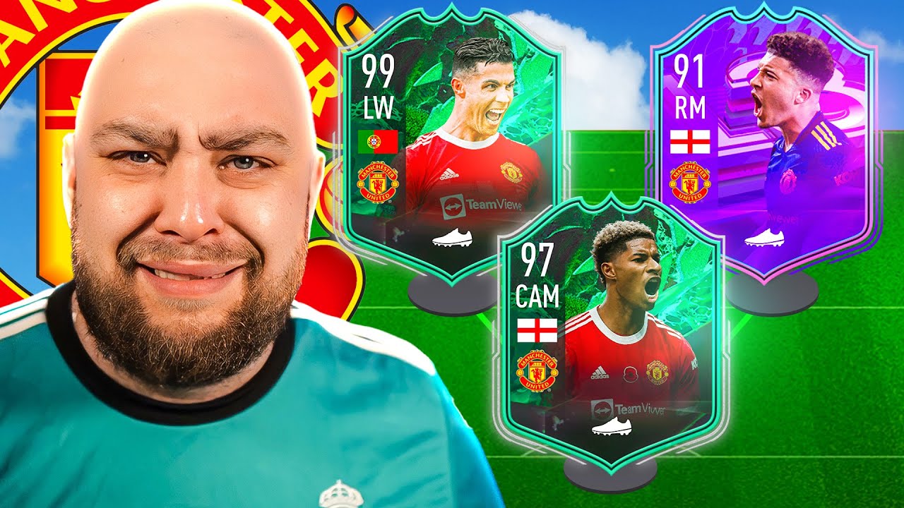 BEST POSSIBLE MAN UTD TEAM IN FIFA 22! YouTube