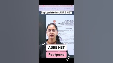 ASRB NET, SMS, ARS 2025 Exam Postponed #agricultureadad247 #asrbnet #asrb #asrbnet2025