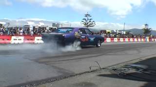 BurgerFuel Racing's Ford Freak-Out at Port Road Drags 2013
