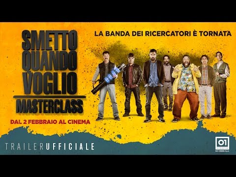 Smetto Quando Voglio - Masterclass (2017) di Sydney Sibilia - Trailer Ufficiale HD