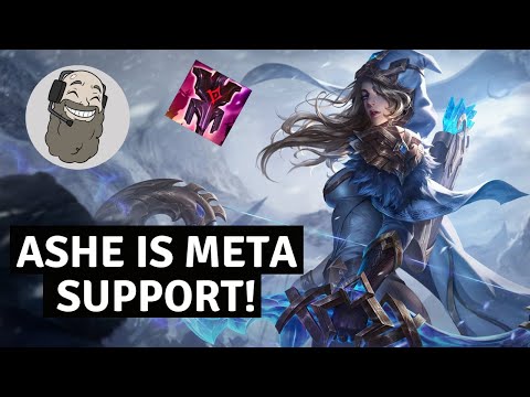 Ashe Is A Meta Support! Hanjaro Plays Ashe!