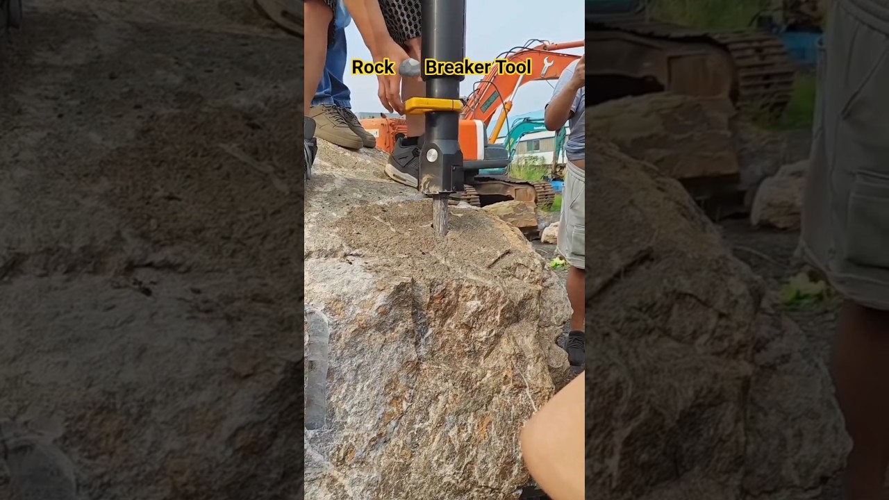 🔋Powerful Rock 🪨 Breaker Tool 🔧 