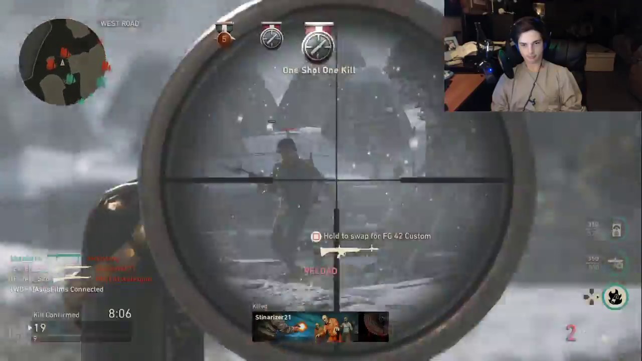 HITTING SO MANY CLIPS!! (CoD: WWII)