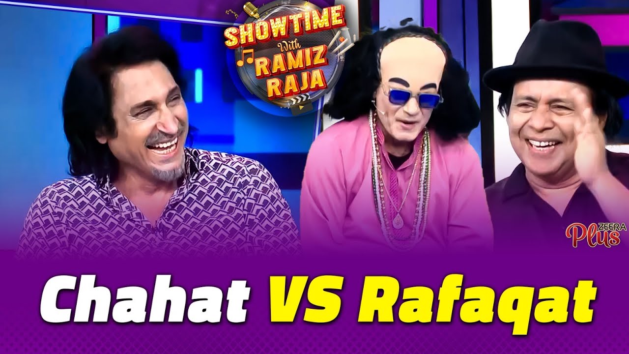 Chahat VS Rafaqat Ali Khan | Showtime With Ramiz Raja | EP 35 ...