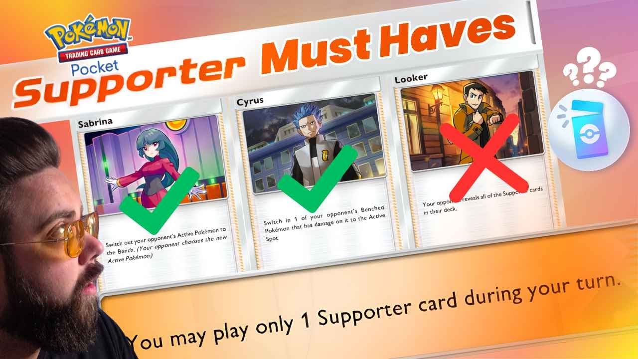 What Supporters Should I Have? A Pokémon Pocket Guide