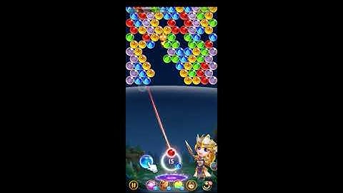 Bubble Shooter Gameplay - Level 33