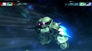 SD Gundam G Gen Genesis - MS-06 Zaku II (Zeon Pilot) (0079)