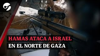 FRANCOTIRADORES Y MORTEROS: HAMAS ataca a ISRAEL en GAZA