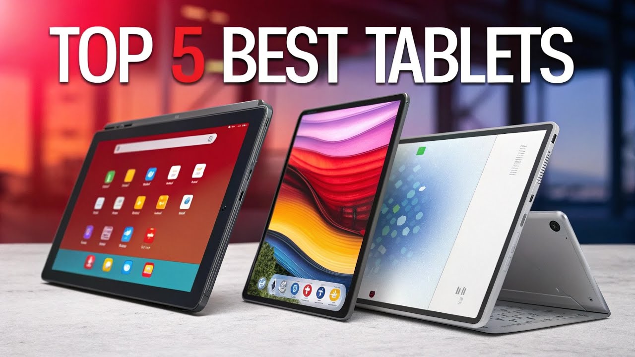 Top 5 Tablets for WORK and PLAY in 2025