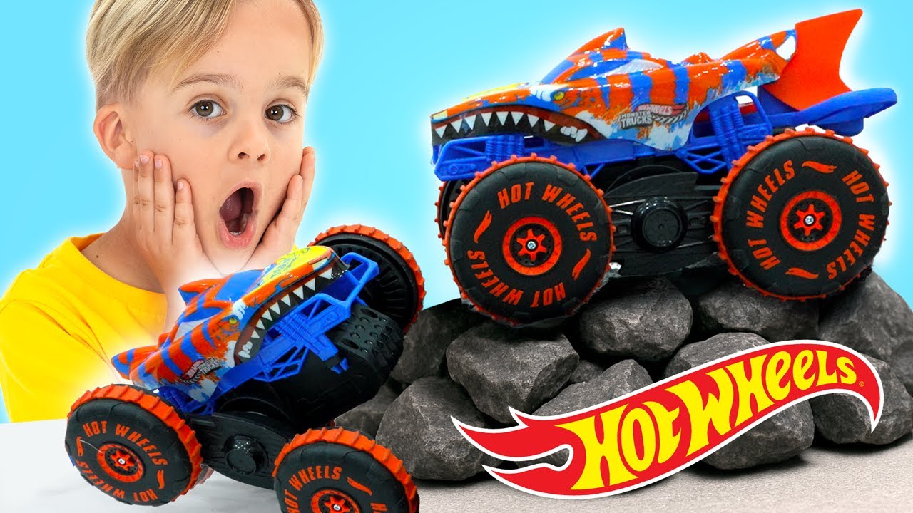 Соревнование «Акула против Динозавра: Монстр-Трак»